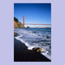 Marin Headlands, Golden Gate Bridge; San posters
