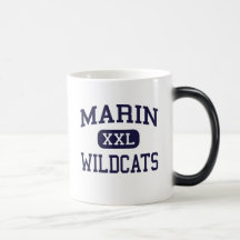Marin - Wildcats - Catholic - Kentfield California Mugs