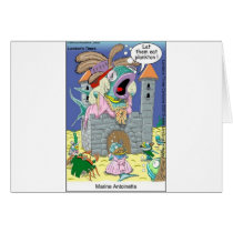 Marine Antoinette (The Fish) Funny Tees Mugs Gifts Greeting Card