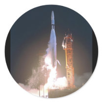 Mariner I 1 rocket into space toward Venus NASA Round Sticker