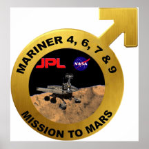 Mariner: The Early Mars Probes! Posters