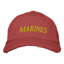marines casquette brodée