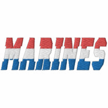 Marines chemises brodées
