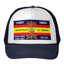 Marines royales espagnoles casquettes