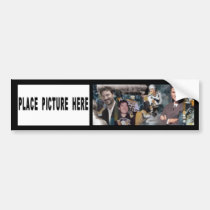 Mario Mosaic Bumper Sticker w/ Individual Photo bumper stickers