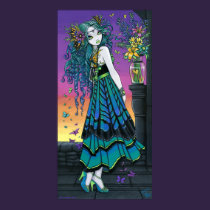 Mariposa Rainbow Butterfly Fairy Poster posters