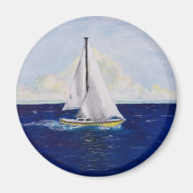 marissa's sailboat magnet