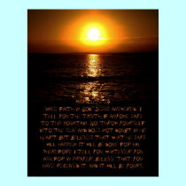 Mark 11:22-24 Poster posters