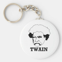 Mark Twain Keychain