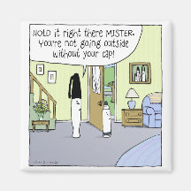 "Marker Moms" Funny Cartoon Refrigerator Magnets