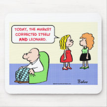 market corrected itself mousepads