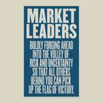 Market Leaders Print posters