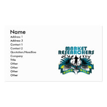 Market Researchers Gone Wild Business Card