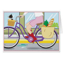 Market Run Greeting Card