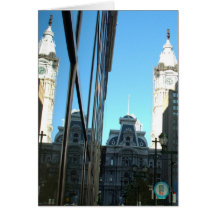 Market Street Reflections Greeting Cards
