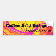 Marketing Bumper sticker template
