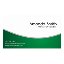 Marketing Consultant - Business Cards