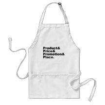 Marketing Mix | Product Price Promotion & Place Apron