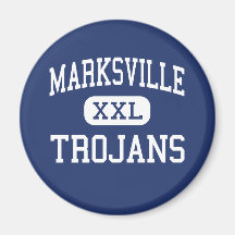 Marksville Trojans Middle Marksville Refrigerator Magnet