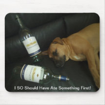 Marley - I SO Should Have Ate Something First! Mousepad