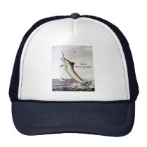 Marlin rayé chapeaux