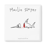 Marlin Slayer Fridge Magnet
