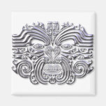 Maroi tattoo-silver fridge magnet