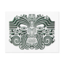 Maroi tattoo-stone postcard
