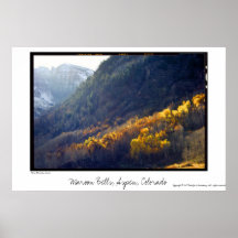 Maroon Bells, Aspen, Colorado Posters
