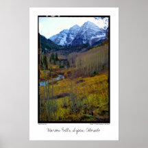 Maroon Bells, Aspen, Colorado Posters