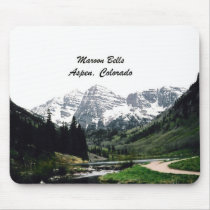 Maroon Bells Mouse Pads