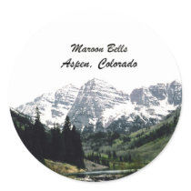Maroon Bells Sticker
