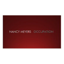 Maroon fade generic custom business cards