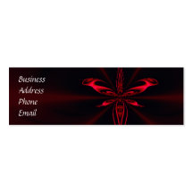 Maroon Pinch Business Card Templates