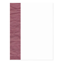 Maroon Wrinkled Paper Texture Post Card