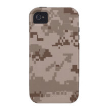 MARPAT Marines Digital Desert Camo Pattern iPhone Case For The iPhone 4