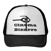 marque, cinéma bizarre casquettes