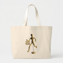 Marquette A OBTENU DE COURIR l'HOMME EN BOIS de MA Sac