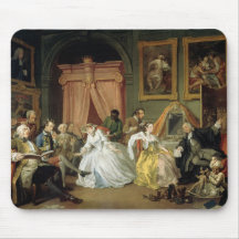Marriage a la Mode: IV, The Toilette, c.1743 (oil Mousepads