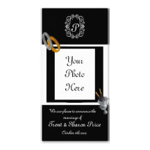 Marriage Announcement Personalized Photo Card