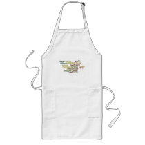 Marriage Collection Of Words (Wedding Wordle) Aprons