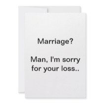 Marriage Custom Announcement