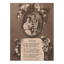 Marriage DAUGHTER Kaiser Wilhelm of Germany #053D Post Cards