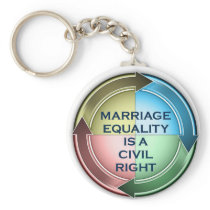 Marriage Equality Keychain