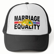 Marriage Equality LGBT Trucker Hat