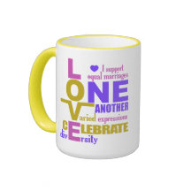 Marriage Equality / One Love mugs – choose style