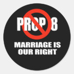 MARRIAGE IS OUR RIGHT STICKER