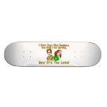 Marriage Ruined Happiness Custom Skate Board