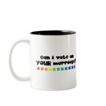 Marriage Vote Coffee Mug