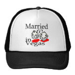 Married in Las Vegas Trucker Hats